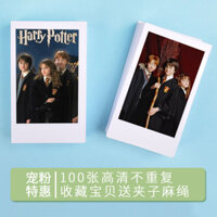 [Tỷ lệ khen ngợi 91%] Harry Potter Stills Ngoại vi Polaroid 10cm 13cm lomo Card 100 Miếng Bưu thiếp Album ảnh không lặp đi lặp lại