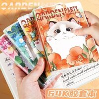 [Tỷ lệ khen ngợi 92%] tuần Notepad Sổ cái dễ thương Trọn bộ dành cho học sinh Di động A6 Dòng ngang Notebook Vỏ cao su dày Giá rẻ Bền jin