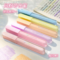 [Tỷ lệ khen ngợi 93%] Icy StrobeFlash Huỳnh Quang Bút Đánh Dấu Sinh Viên Bút Vẽ Màu Chìa Khóa Lưu Ý Huỳnh Quang Sổ Tay Bút cc20250301