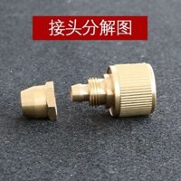 [Tỷ lệ khen ngợi 93%] Súng rửa xe áp suất cao 3 điểm có thể thu vào Khớp nối nhanh Ống nước Khớp ống tưới nước Phụ kiện ống lò xo hoa