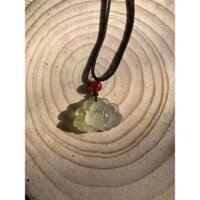 [Tỷ lệ khen ngợi 94%] Vòng cổ ngọc sen Xiuyu tự nhiên Ngọc sen cổ Mặt dây chuyền đá cao Nhà máy Bán hàng trực tiếp Mặt dây chuyền ngọc bích Ngọc chính hãng zy25318