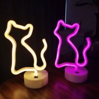 [Tỷ lệ khen ngợi 95%] Đèn led Neon Influencer Trang trí phòng Thanh để bàn Đèn khí quyển Chơi game Cây dừa phát sáng Phòng ngủ Cô gái Trái tim cc20250223