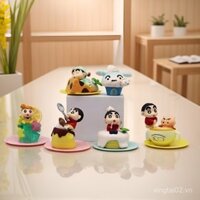 [Tỷ lệ khen ngợi 97%] Phiên Bản hộp mù làm bằng tay Bộ sưtập Dim Sum Mùa Hè 6 món quà trang trí bánh búp bê Xiaoxin để bàn