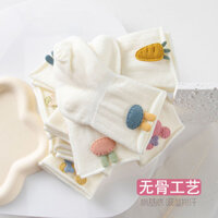[Tỷ lệ khen ngợi 97%] Tất trẻ em Mùa xuân Thu Tất Cotton không xương Tất Cotton cho bé Miệng rộng không bị bóp nghẹt chân Tất ống giữa Miệng rộng Hoạt hình tất Cotton giống như chữ a
