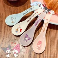 [Tỷ lệ khen ngợi 98%] Muỗng ăn gốm sứ Kulomi Muỗng súp nhỏ gia dụng Muỗng súp trẻ em dễ thương Muỗng súp một người một thìa súp