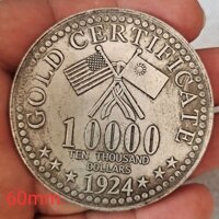 Tỷ lệ khen ngợi Siêu 99% Bạc Nguyên Tôn Nguyên Ba Năm Xinhai Huy chương Cách mạng Dayang 10.000 Nhân dân tệ Tôn Trung Sơn Cờ đôi Thủ công cổ Super 99% Bạc Nguyên Cộng hòa Trung Hoa Ba năm Huy chương Cách mạng Xinhai Dayang 10.0000 Nhân dân tệ Tôn Trung Sơ