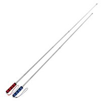 [Tỷ lệ khen ngợi Super 99% Cùng phong cách] Hướng dẫn dày đậm Cột cờ Kính thiên văn Cột cờ ngoài trời Đa năng Du lịch dài 2m 3m Cây roi giảng dạy bằng thép không gỉ zy25304