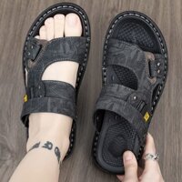[Tỷ lệ khen ngợi Super 99% Cùng phong cách] [Bán hàng trực tiếp tại nhà máy] Dép nam mặc ngoài mùa hè Chống trượt Lái xe thông thường Dép đi biển Giày đi biển hợp thời trang G2RK