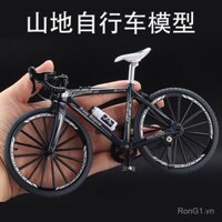 [Tỷ lệ khen ngợi vượt 99% cùng kiểu dáng] [Mô Hình Xe Đạp Hợp Kim 1:8 chính Hãng] Đồ trang trí đồ chơi trẻ em mô phỏng xe đạp leo núi Mini giảm tốc