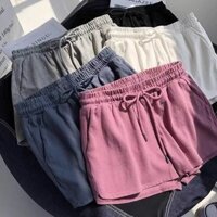 [Tỷ lệ mua lại 46%] Quần short thể thao eo co giãn lưng cao dành cho nữ mặc ngoài trời thông thường 2024 Quần ống rộng Quần Pyjama tại nhà Hợp thời trang 25.129