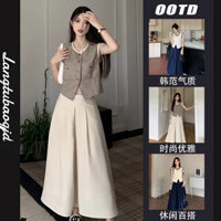 [Tỷ lệ mua lại 48%] Bộ đồ thời trang Phong cách Chanel Áo Vest không tay sang trọng Bộ đồ Trung Quốc Váy nữ 2025 Váy phong cách mới Hai mảnh