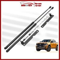 Ty mở capo tự động, thanh thủy lực chống nắp capo FORD RANGER T9 2022-2023-2024 đa năng