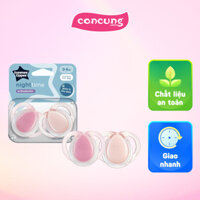 Ty ngậm dạ quang cho bé Tommee Tippee Night Time 0-6 tháng (vỉ đôi)