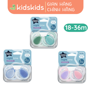 Ty ngậm dạ quang cho bé Tommee Tippee - 18-36 tháng, vỉ 2 cái