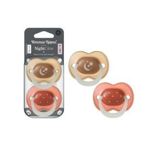 Ty ngậm dạ quang cho bé Tommee Tippee - 6-18 tháng, vỉ 1 cái