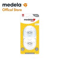 Ty ngậm | Medela Baby Pacifier Soft Silicon 0 - 6 tháng, Có hộp đựng tiệt trùng, Silicone mềm, Không chứa BPA