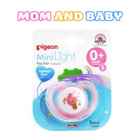 Ty ngậm Mini Light Pigeon size S (0M+, hồng) Chất Liệu An Toàn Cho Bé Mom And Baby Store