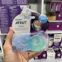 Ty ngậm Philips AVENT Soothie siêu mềm cho bé 0-3M 3M+