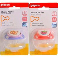 Ty ngậm silicon Pigeon bước 1 cho bé 0 – 5 tháng