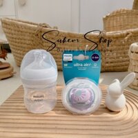 Ty ngậm thông khí cho bé Ultra Air Avent, Ti Giả Cho Bé Size 0-6m, 6-18m