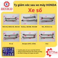 Ty phuộc giảm xóc sau xe máy Honda - giảm sóc DEVICO - WS110, RSX110, RS110, FuNeo, RS100, WA, PCX12-14, W cũ, GN5, Fu1