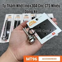 Ty Thăm Nhớt Inox Cnc CTS Gắn Cho Nhiều Dòng Xe Chuẩn Inox304