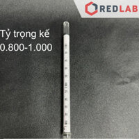 Tỷ trọng kế 0.800-1.000 0.002 g/ml Tp 20°C hãng Alla, Hydrometer code 3020FG080/20-QP, có VAT