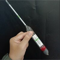 Tỷ trọng kế đo độ mặn 1.0-1.04 vạch chia 0.001 kèm thang nhiệt độ cao cấp