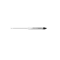 Tỷ trọng kế thân thủy tinh đo sữa đo tỷ trọng từ: 1.000 -1.240 : 0.002gr/cm3 dài 280mm,mã 3302382, Ludwig Schneider-Đức