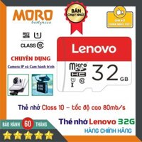 TYDB [Chuyên cam, cam hành trình] Thẻ nhớ 32GB Class 10 - Lenovo / Samsung / Sandisk / Kingston / GLoway - Bảo hành 5 Nă