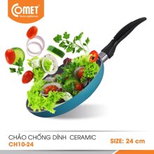 Chảo chống dính Ceramic Comet CH10, 24cm