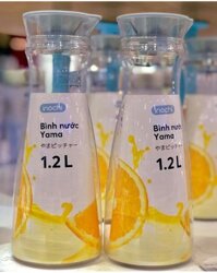 {TYEE Home life} Bình Nước Học Sinh LocknLock thể tích 1200ML. Nắp Có Ron Cao Su Chống Đổ, Nút Bật