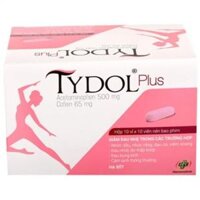 Tylenol 500/65mg  giảm đau, hạ sốt (10 vỉ x 10 )viên nén bao phim
