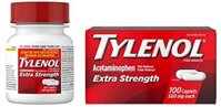 Tylenol Extra Strength 500mg 100 Caplets