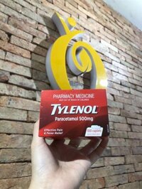 Tylenol Paracetamol 500mg 100 caplets