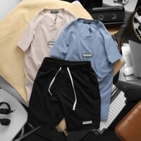TYM Set Đồ Bộ Thun Nam Boy Phố Áo cổ tròn Quần Short Superior