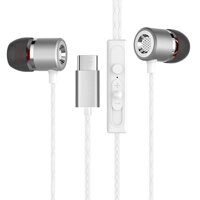 Type-C wire control earphone headset type-c hub earpiece earbuds in ear stereo HiFi USB-C for Letv 2 pro Xiaomi mi 5 7