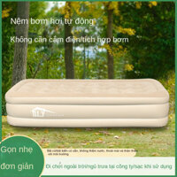 TZPF Dày Cắm Trại Di Động Nghỉ Trưa Lười Không Khí Đôi Giường Đệm Không Khí Tự Động Đơn Có Thể Gập Lại Bơm Pin Lithium T