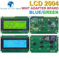 Tzt LCD2004 + I2C 2004 20x4 2004A Màn hình xanh / xanh HD44780 Nhân vật LCD / w IIC / I2C Giao diện nối tiếp