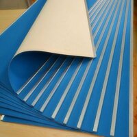 U 4.5 mm Chân Vát Kẹp Tấm Cao Su In Offset . Nẹp U Nhôm .Thanh Nẹp Tấm Cao Su In Offset.