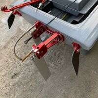 Ụ chân vịt bánh lái tàu mô hình chạy xăng . cốt chân vịt trục 8mm