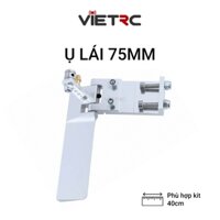 Ụ lái (thước lái) nhôm CNC 75mm ráp tàu/cano điều khiển từ xa