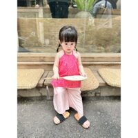 Ú Nần baby - Bộ Yếm đào trung thu cho bé gái