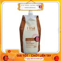 Ủ tóc collagen ELISA kem ủ tóc dầu ủ tóc hấp phục hồi tóc COLAGEN ARGANOIL ELISA túi 500ml hàng chính hãng