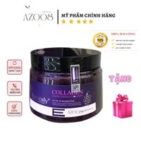 ủ tóc collagen, hấp phục hồi dưỡng tóc chuyên sâu Lusstaly 500ml AZ008 tặng nón trùm ủ tóc