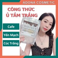 Ủ Trắng Body Cafe - Yến Mạch - Cúc Trắng (Tặng Bát Gáo Dừa) - 500g - 100% Bột Tắm Trắng Làm Trắng Da, Mềm Mịn Từ Lần Đầu