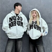 U1- Áo Khoác Nỉ Hoodie Zip COTTON Thêu Đắp Vải NQ30 FORUM Form Boxy Nam Nữ Unisex