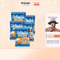 U18_ Kẹo caramel Storck Vollmilch Brocken Đúc Gói 325g