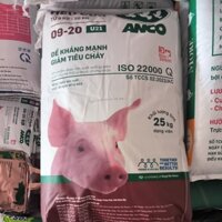 U21 (bao 25kg Anco) (09-20) thức ăn 18,5% đạm cám viên hỗn hợp heo từ 9-20kg mau lớn,không tiêu chảy,men tiêu hoá, thơm