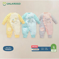 [UALA ROGO 0/12m] Bodysuit dài tay, bộ liền quần bé trai bé gái BEOKIDS